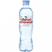 Вода Святой Источник негазированная 500 мл
