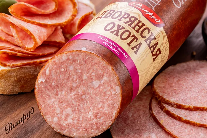 Колбаса Рамфуд Дворянская охота полукопченая