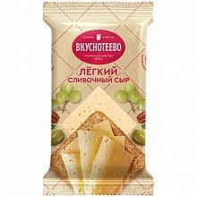 Сыр Сливочный Легкий Вкуснотеево 200 г мягкий