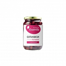 Оливки Aceitunas Guerola Каламата с косточкой 340 г