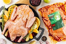 Тушка утки в маринаде Клюквенный охлажденная