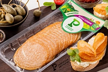 Колбаса Белая салями нарезка 100 г