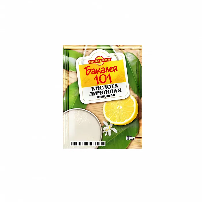 Лимонная кислота Бакалея 101 80 г