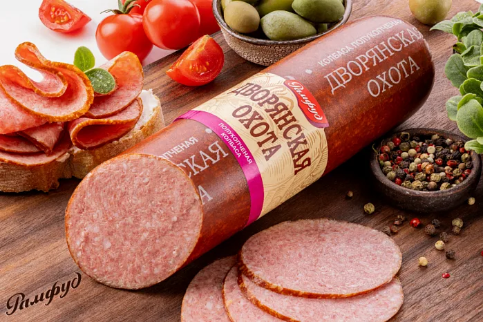 Колбаса Рамфуд Дворянская охота полукопченая