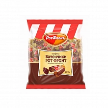 Конфеты Рот Фронт батончики шоколадно-сливочный вкус 250 г