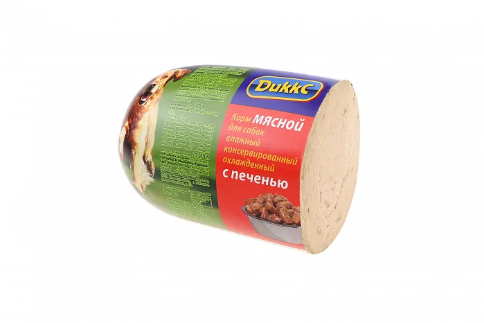 Корм влажный Dukkc Милоша мясной с печенью 1 кг