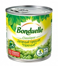 Горошек Бондюэль зеленый 400 г