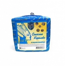 Сыр полутвердый Сыр на весь Мир Снежная Королева со вкусом пломбира 45% полутвердый