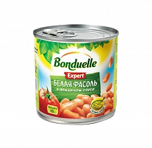 Фасоль Бондюэль белая в томатном соусе 400 г