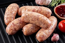 Колбаски Шашлычные с сыром из индейки замороженные