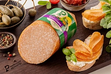 Колбаса Белая салями сырокопченая ~ 500 г