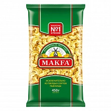 Макаронные изделия Макфа Петушиные Гребешки 400 г