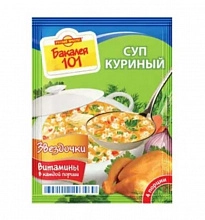 Суп Бакалея 101 Куриный со звёздочками 60 г