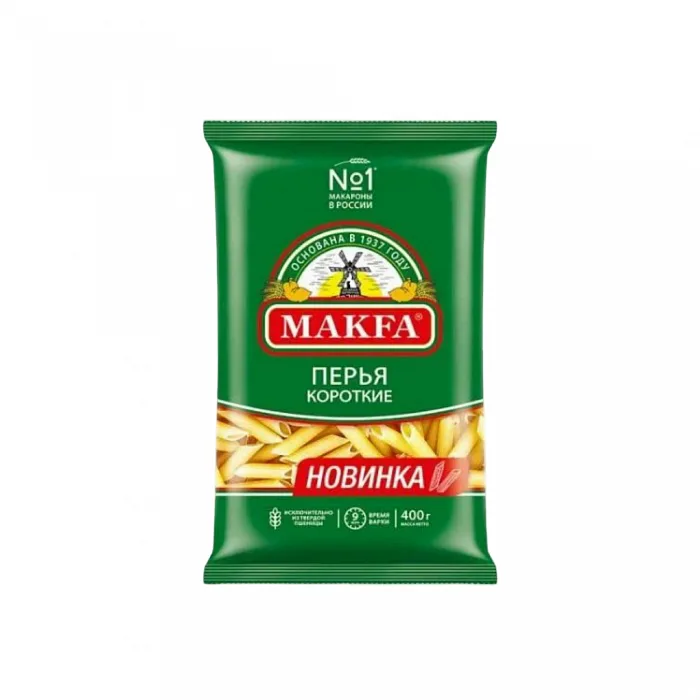 Макаронные изделия Макфа Перья Короткие 400 г
