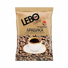 Кофе Лебо натуральный жареный в зернах 100 г