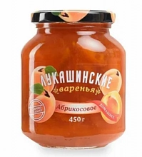 Варенье Лукашинские варенья абрикосовое 450 г