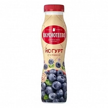 Йогурт Вкуснотеево с черникой 2% 280 г