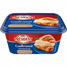 Сыр Президент Сливочный 45% 400 г плавленный