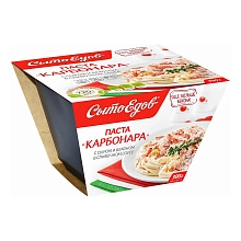Паста Карбонара с сыром и беконом Сытоедов замороженная 300 г