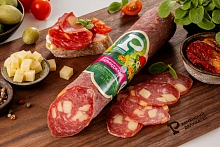 Колбаса Пармиджано с сыром сыровяленая