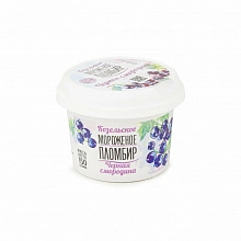 Мороженое Козельское пломбир с чёрной смородиной 13.5% 150 г