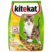 Корм сухой Китекат для кошек аппетитная курочка 800 г