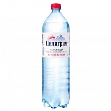 Вода Пилигрим Талая минеральная газированная 1.5 л