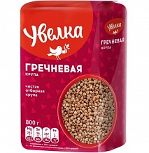 Крупа Увелка Гречневая Ядрица Экстра 800 г