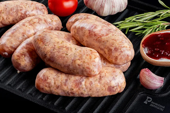 Колбаски Шашлычные с сыром из индейки замороженные