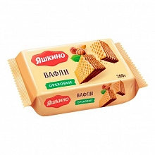 Вафли Яшкино Ореховые 300 г