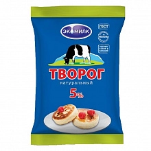 Творог Экомилк рассыпчатый 5% 180 г