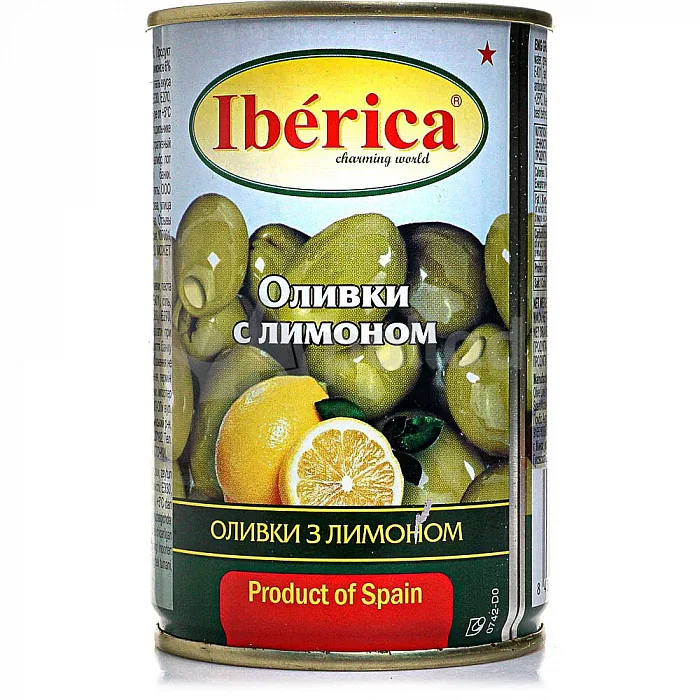 Оливки Иберика с лимоном 300 г