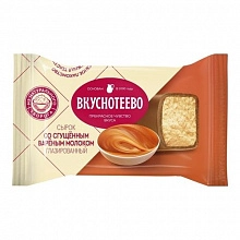 Сырок Вкуснотеево творожный с вареным сгущенным молоком глазированный 16% 40 г