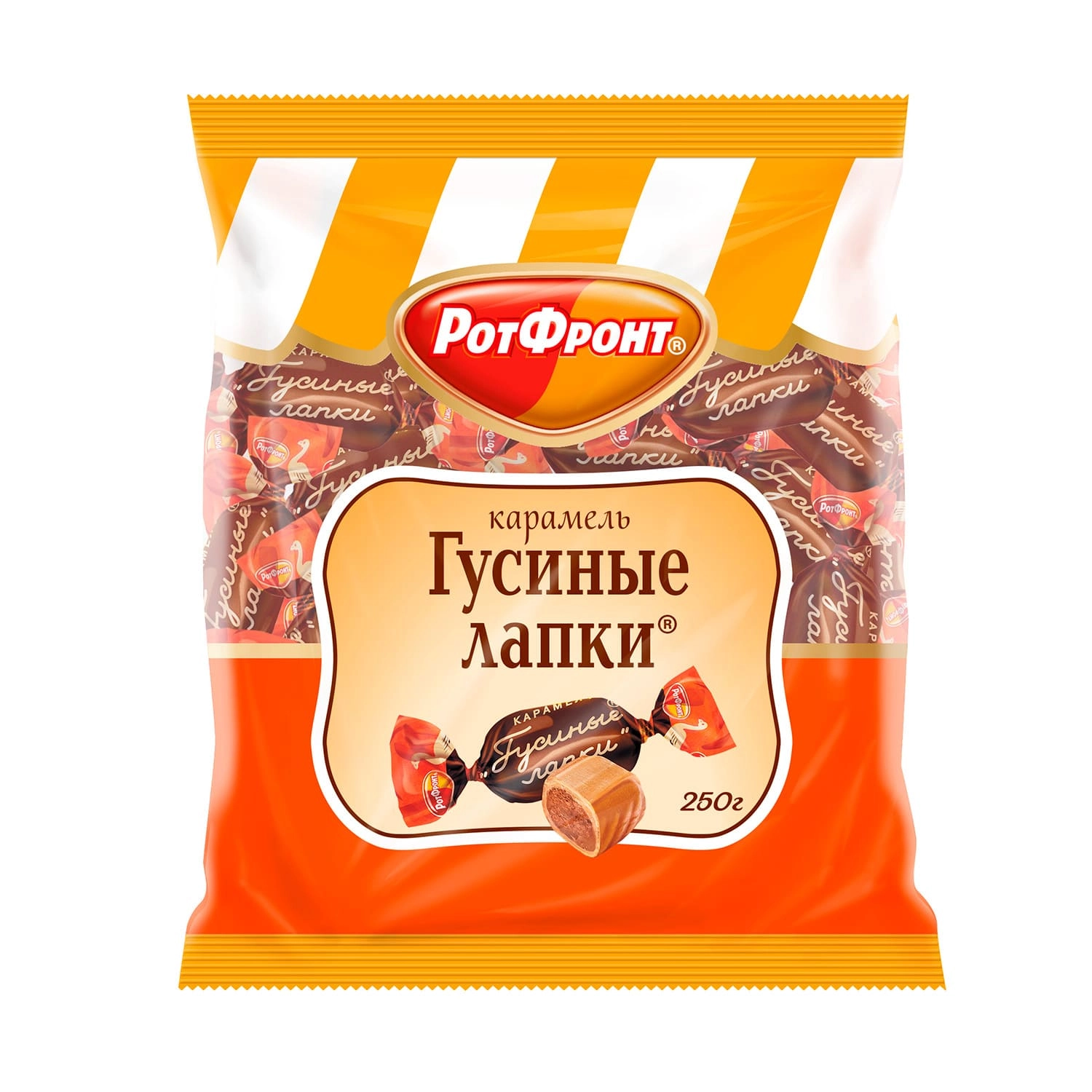 Карамель РотФронт Гусиные Лапки 250 г
