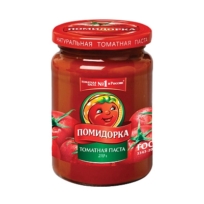 Томатная паста Помидорка 270 г