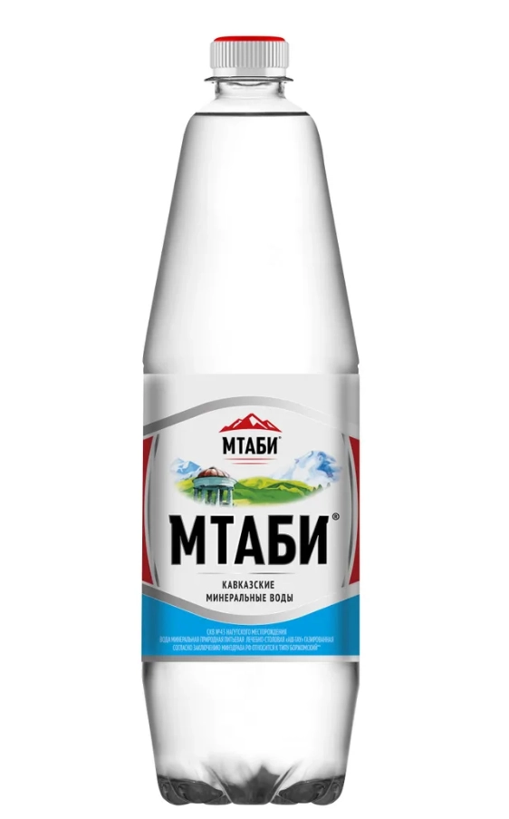 Вода МТАБИ минеральная природная 1.25 л