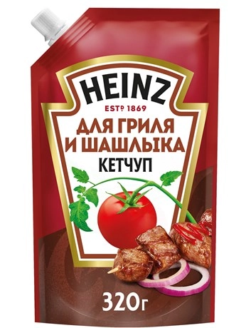Кетчуп Хайнц для гриля и шашлыка 320 г