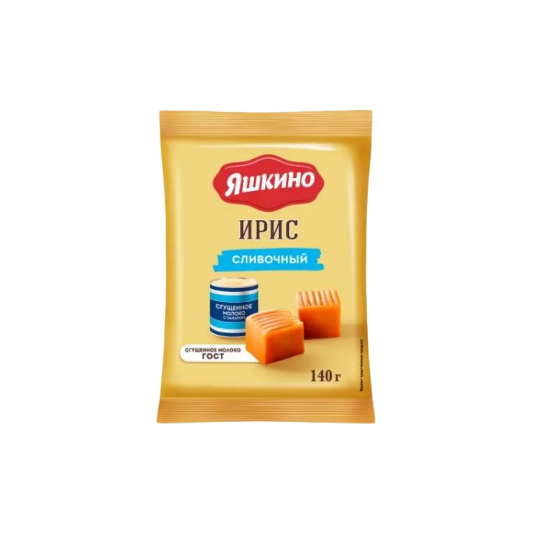 Ирис Яшкино сливочный 140 г